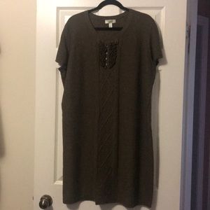 Women’s DressBarn Plus Knit Sweater Dress (18/20)
